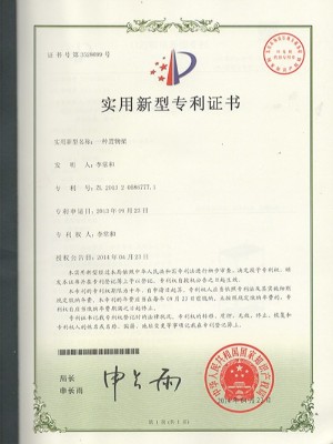 川井-實(shí)用新型專利證書